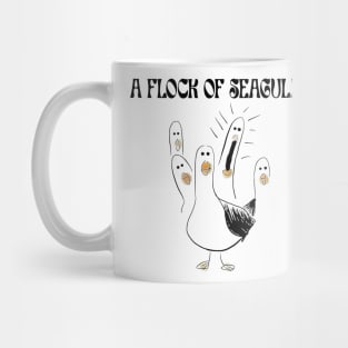 Retro A Flock of Seagulls Mug